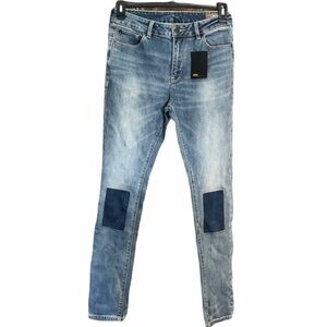 Asos Mens Patched Jeans